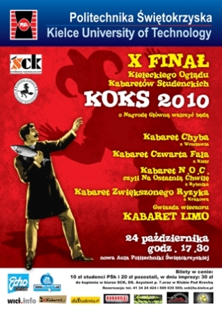 Pod Krechą Kabaret Rusza nabór do X Edycji KOKS'2010